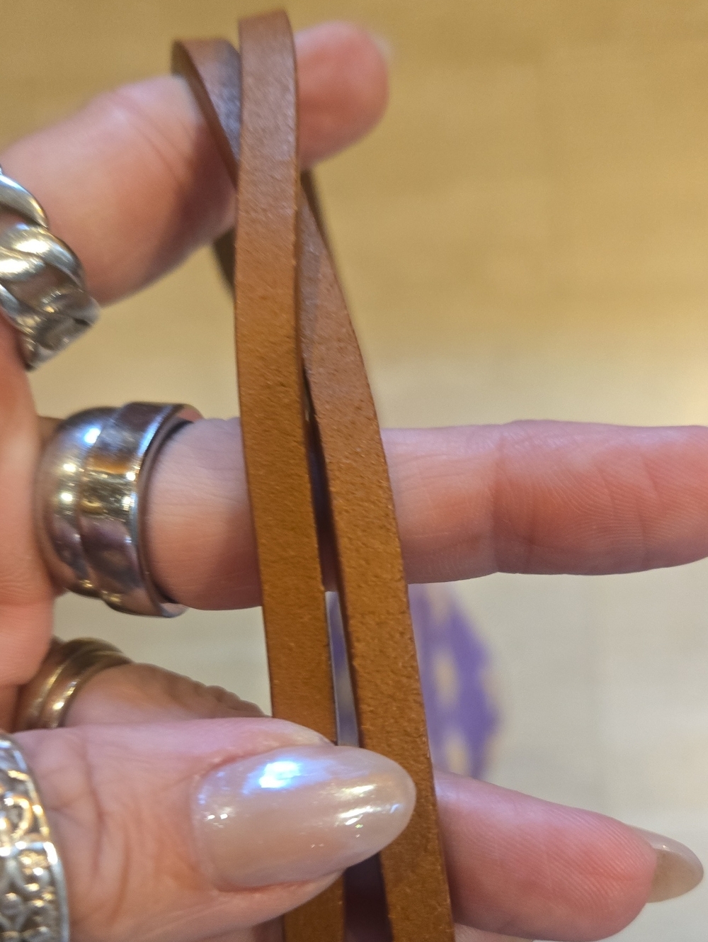 La Maroquinerie Sezane Paris Purple Raffia Bucket Shoulder/Crossbody Bag - Picture 7 of 13